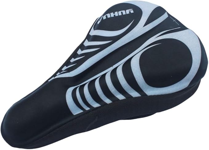 Abou El Goukh  & Maxlerz®  Comfortable Silicone Bike Seat Cover | Shock-Absorbing, Non-Slip, Universal Fit for Most Bicycles - Image 1